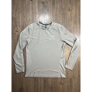 Ten Thousand Men's The Versatile Long Sleeve Shirt Gray Medium Active Running
